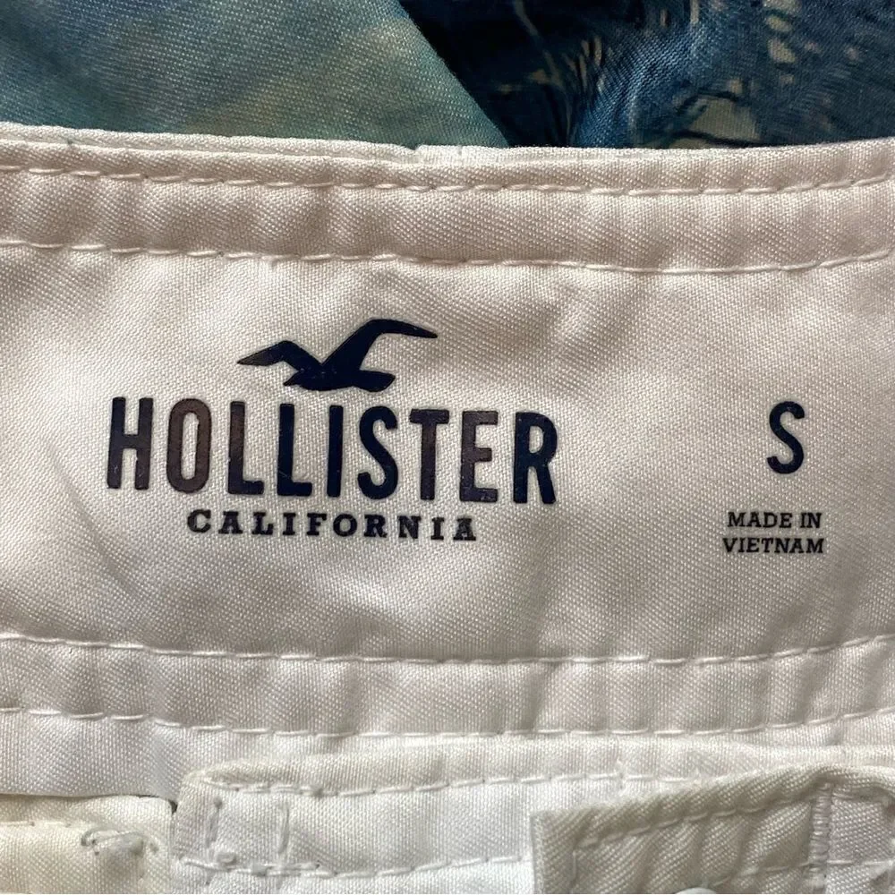 Hollister Palm Tree Design Swim Trucks Size Small